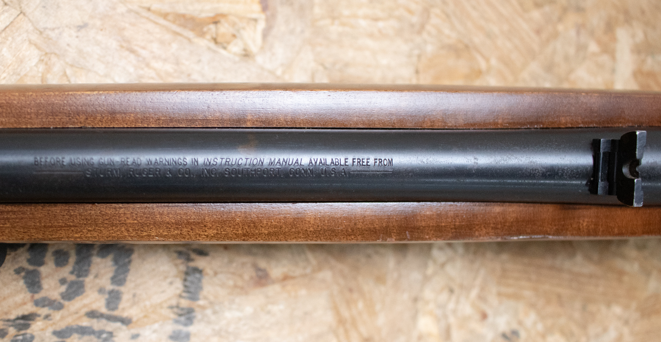 RUGER 10/22 Carbine 22 LR Police Trade-In Rifle with Receiver Scope Mount