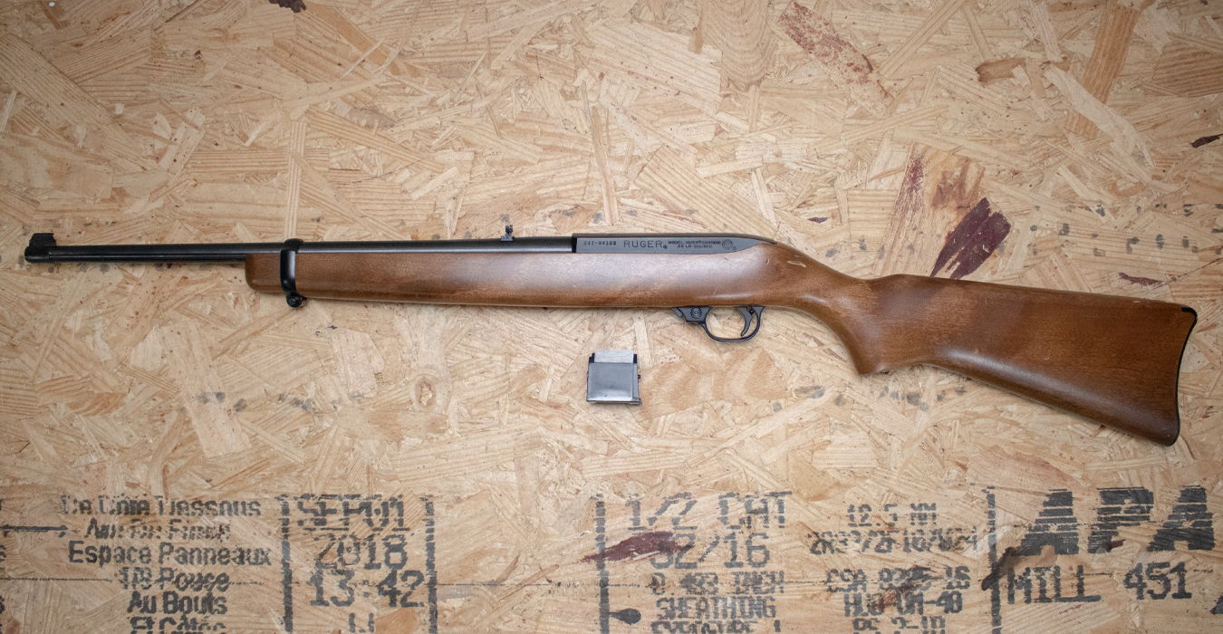 RUGER 10/22 Carbine 22 LR Police Trade-In Rifle
