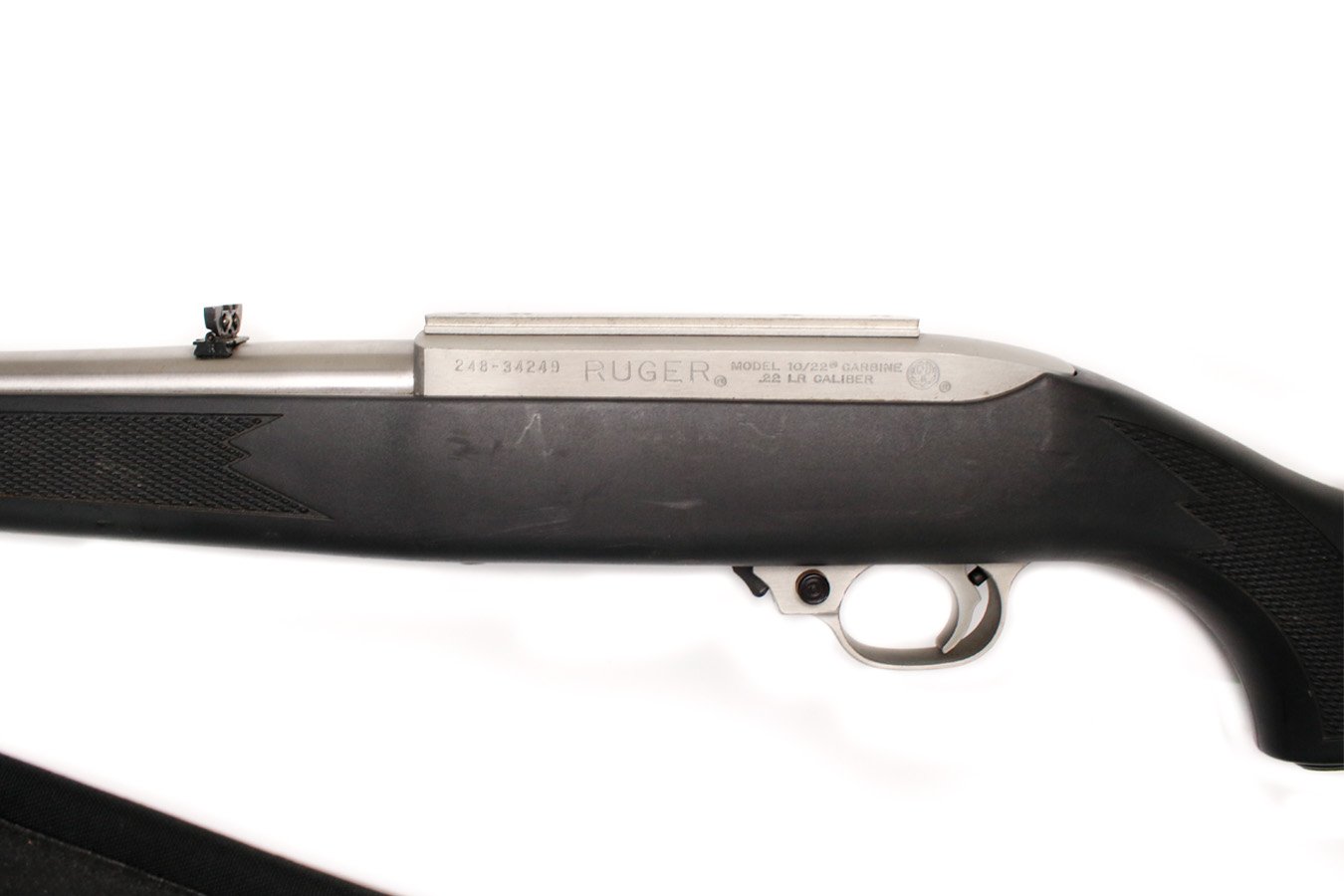 RUGER 10/22 22LR Police Trade-in Rifle with Stainless Barrel (Manufactured 1998)