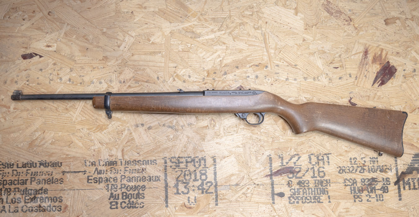 RUGER 10/22 Carbine 22 LR Police Trade-In Rifle (Magazine Not Included)