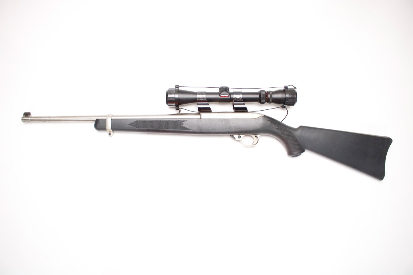 Ruger 10/22 22LR Police Trade-in Semi-Auto Rifle with Simmons Scope and Stainless Barrel