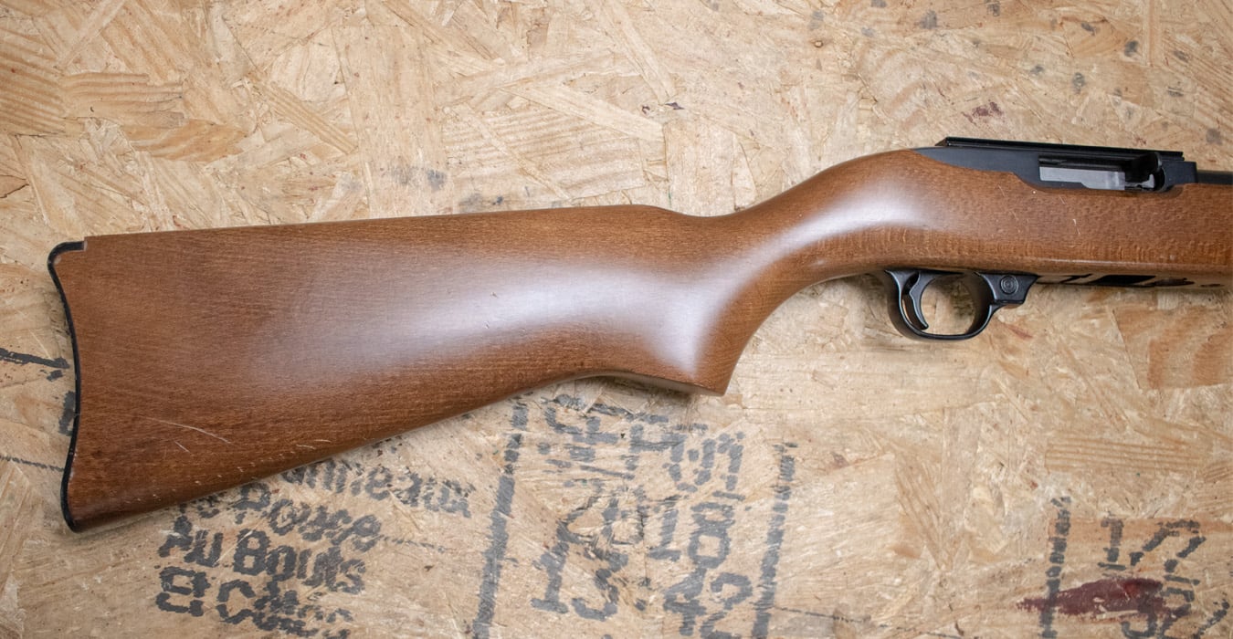 RUGER 10/22 Carbine 22 LR Police Trade-In Rifle with Scope Base Mount