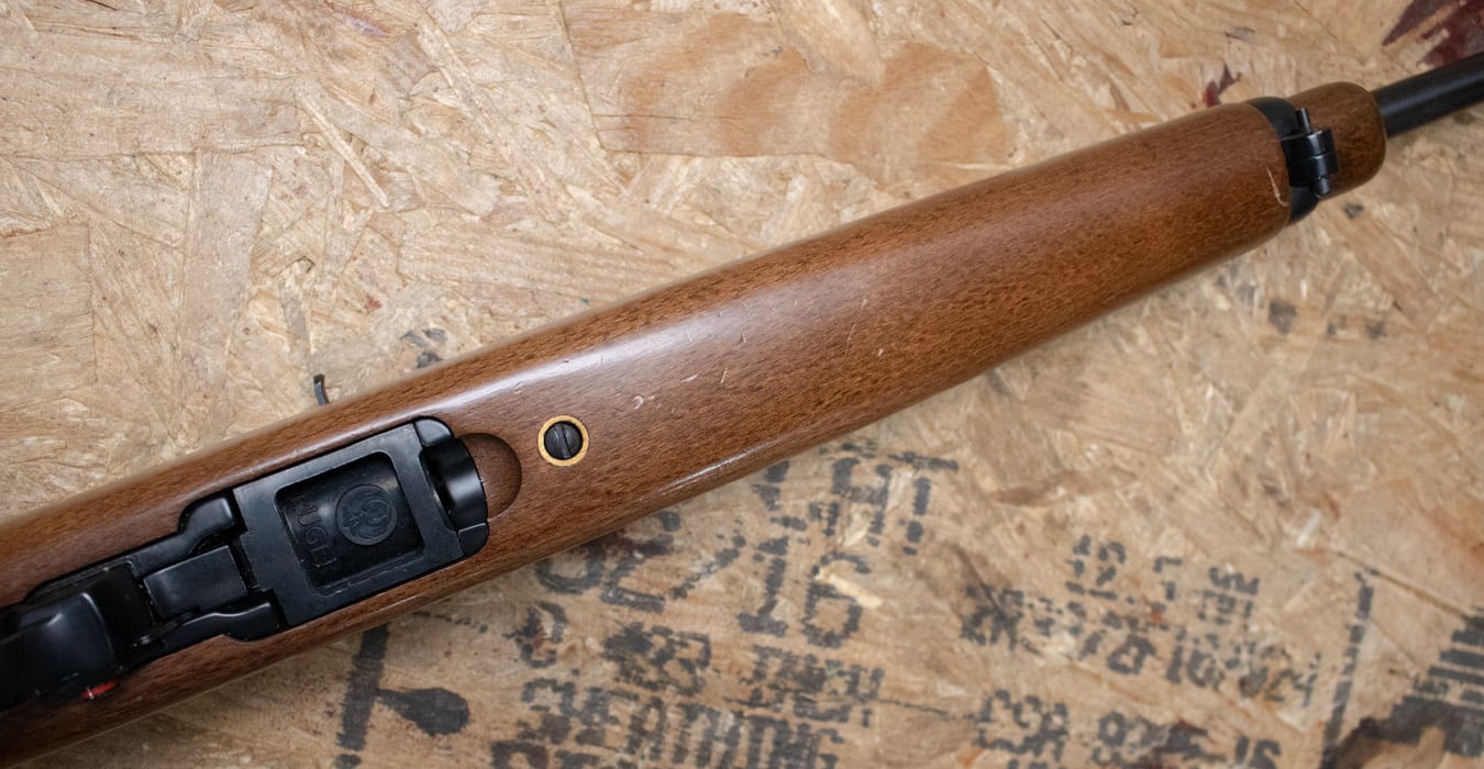 RUGER 10/22 Carbine 22 LR Police Trade-In Rifle with Scope Base Mount