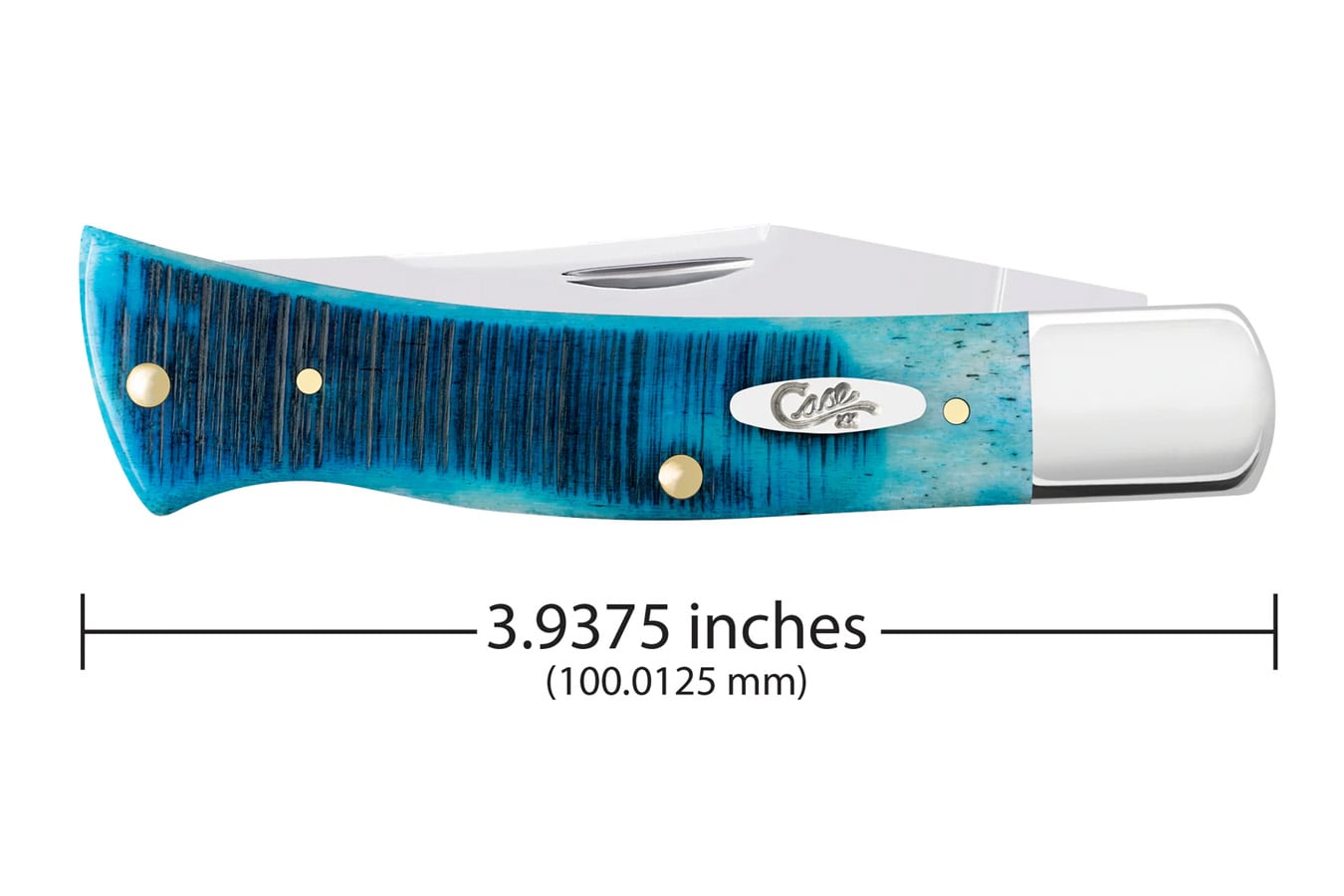 Wrcase Sawcut Jigged Folding Pocket Knife - Caribbean Blue
