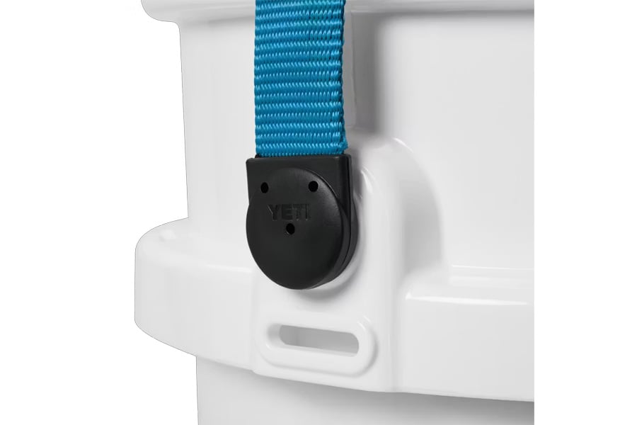 YETI Loadout Bucket 20th Anniversary white Blue