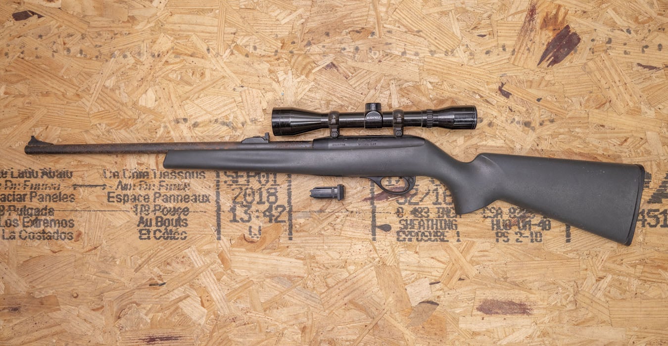 REMINGTON 597 22 LR Police Trade-In Rifle with Scope