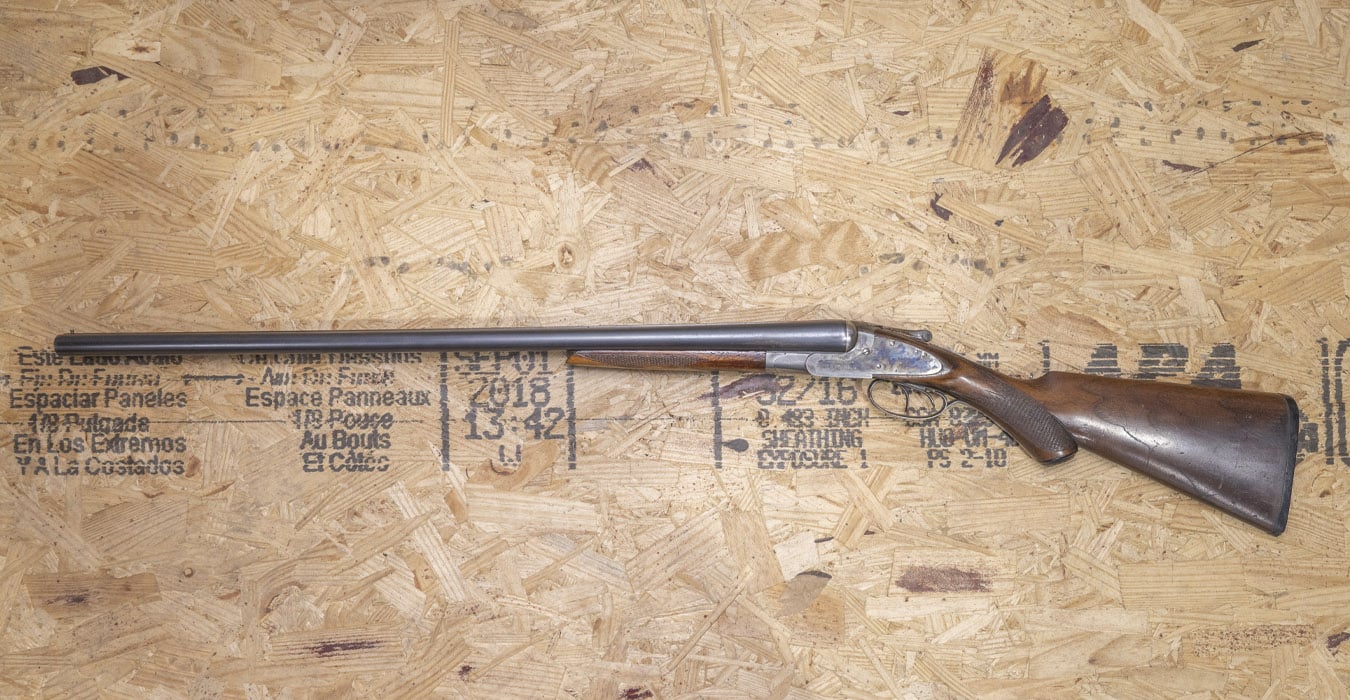 F.F.FORBES Side-By-Side 12 Gauge Police Trade-In Shotgun