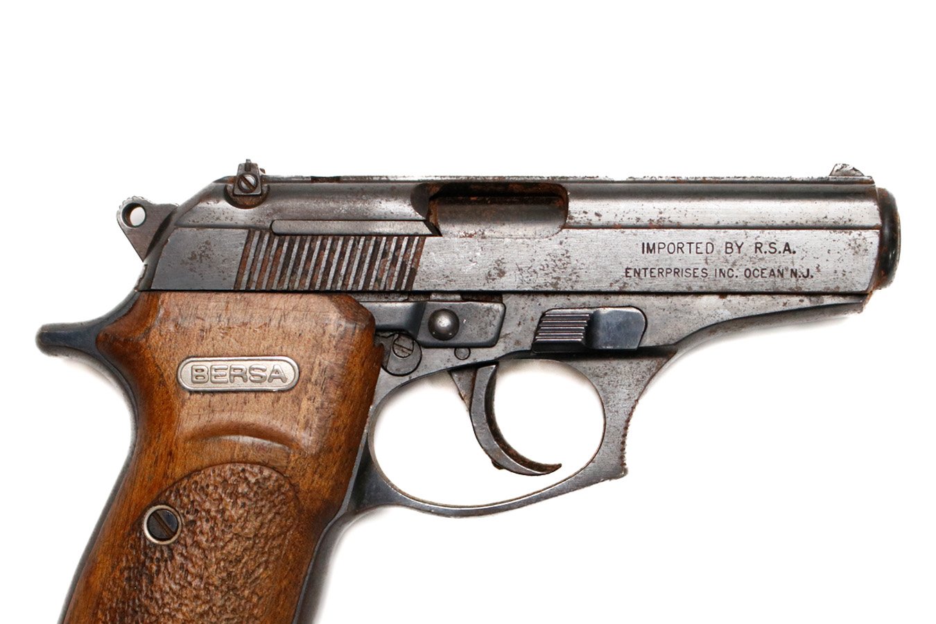 BERSA 383-A 380 ACP Police Trade-In Pistol (Magazine Not Included)