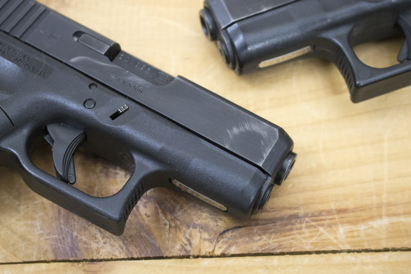 GLOCK 26 Gen3 9mm Police Trade-in Pistols (Fair Condition)