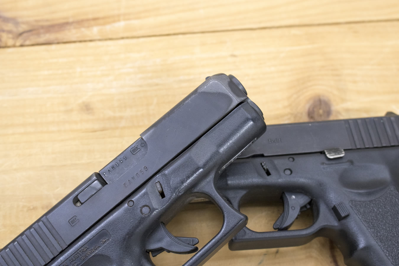 GLOCK 26 Gen3 9mm Police Trade-in Pistols (Fair Condition)