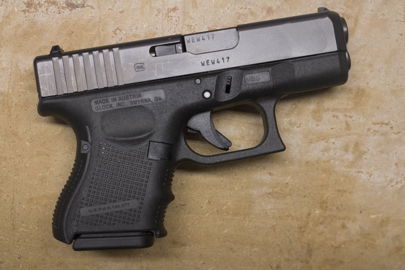 GLOCK 27 Gen4 40 S&W Police Trade-ins (Good Condition)