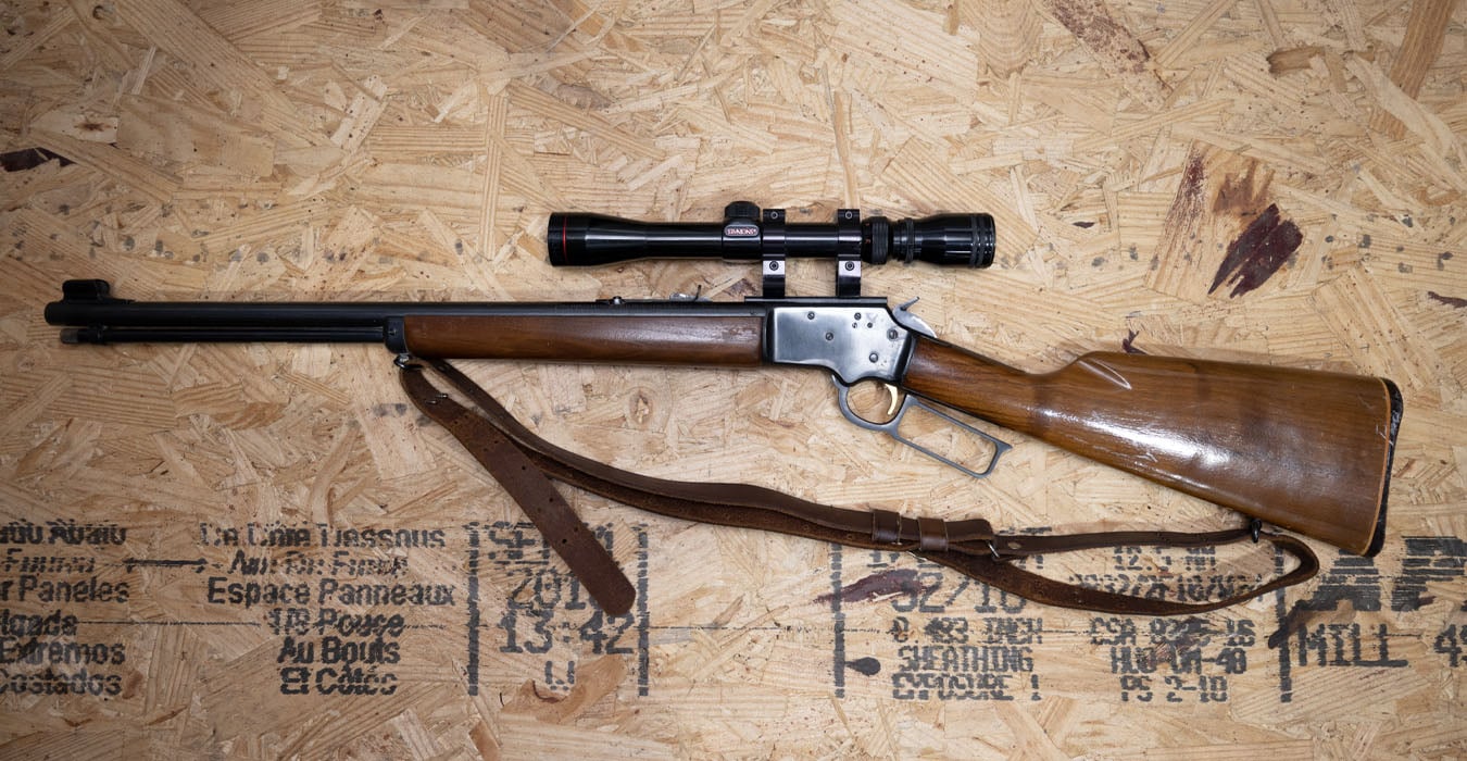 MARLIN Golden-39M 22LR Police Trade-In Rifle with JM Stamp and Scope