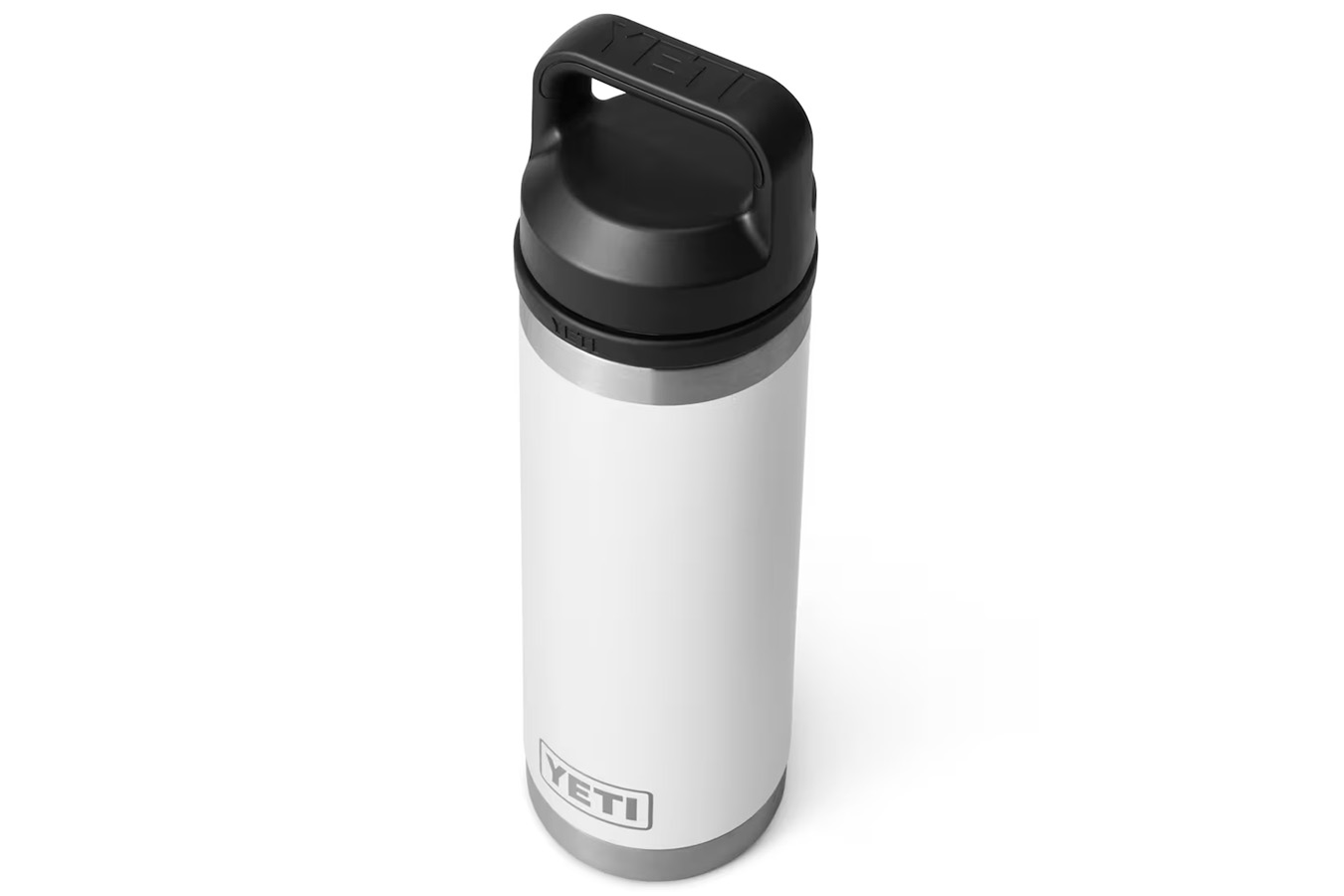 YETI 18oz Ohio State Rambler Chug Water Bottle White