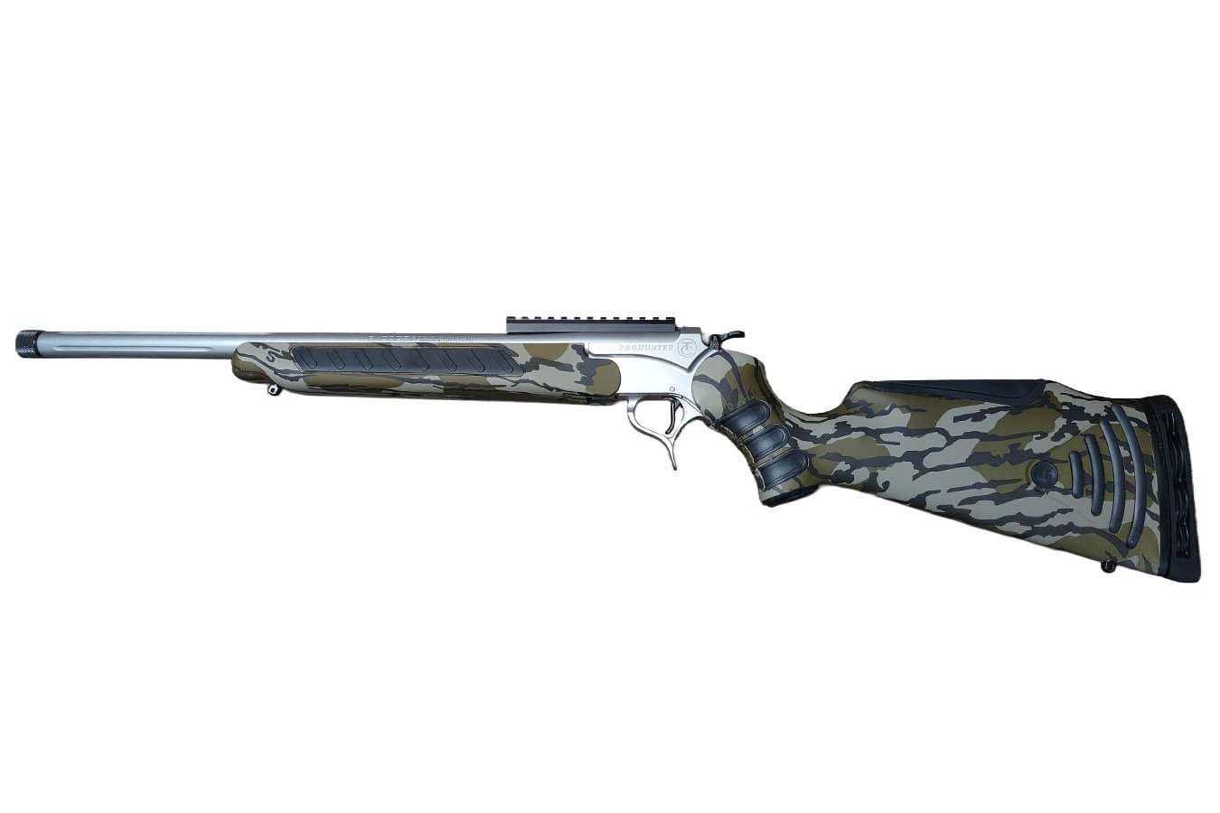 THOMPSON CENTER ENCORE ProHunter 350 Legend Single-Shot Rifle with Mossy Oak Bottomland Camo Finish