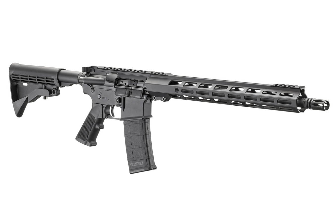 RUGER Harrier 5.56mm Semi-Automatic AR-15 Rifle with 16 Inch Barrel and Partial Free-Float M-LOK Handguard