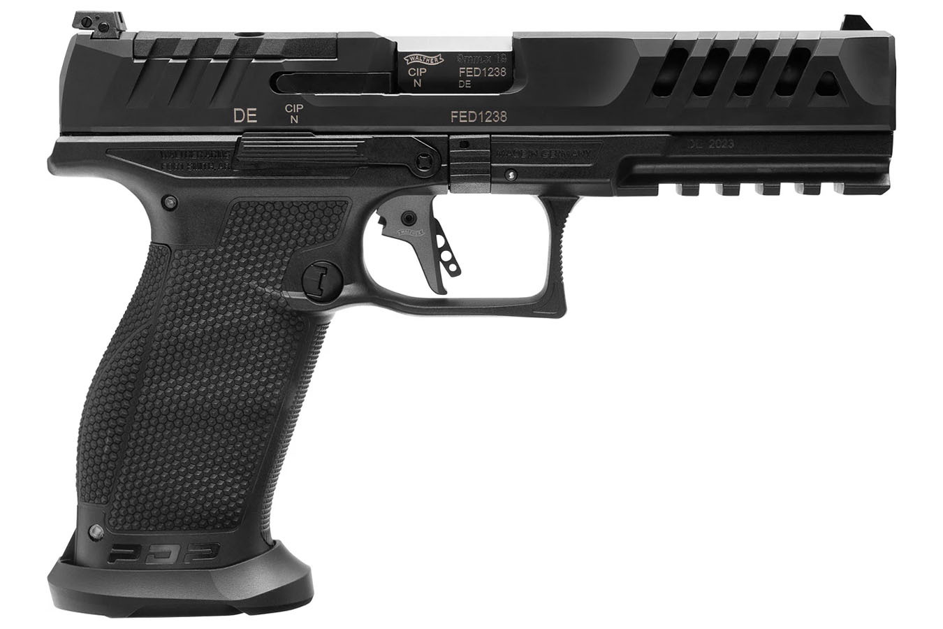 WALTHER PDP Match 9mm Optic Ready Semi-Auto Full-Size Pistol