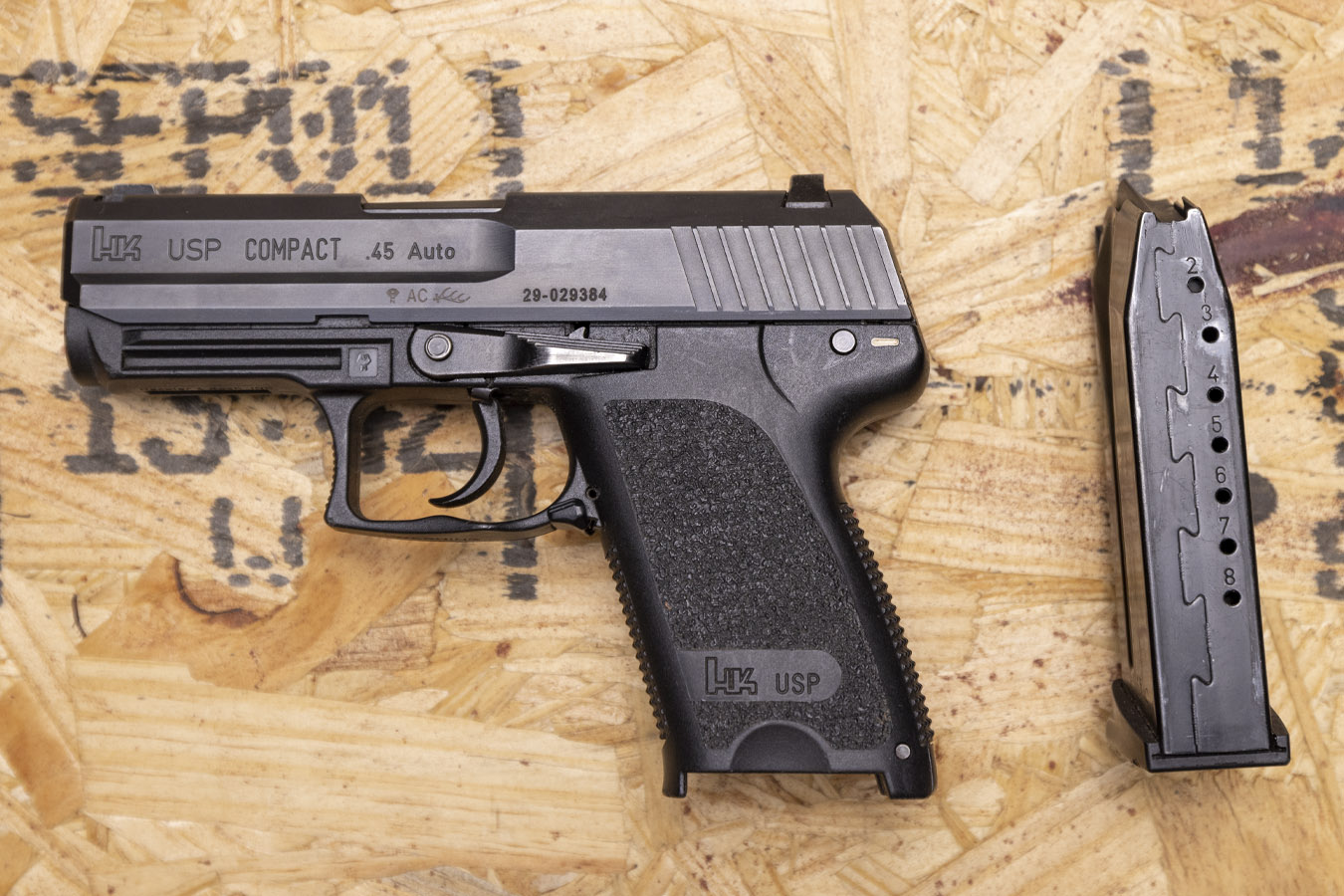 H  K USP Compact .45 Auto Police Trade-In Pistol