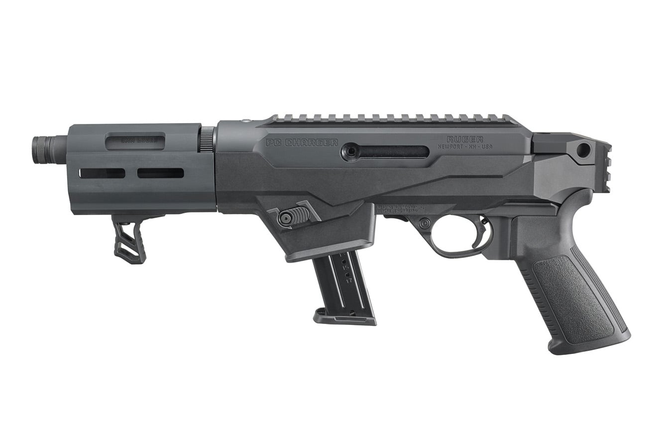 RUGER PC Charger 9mm Pistol with Threaded Barrel