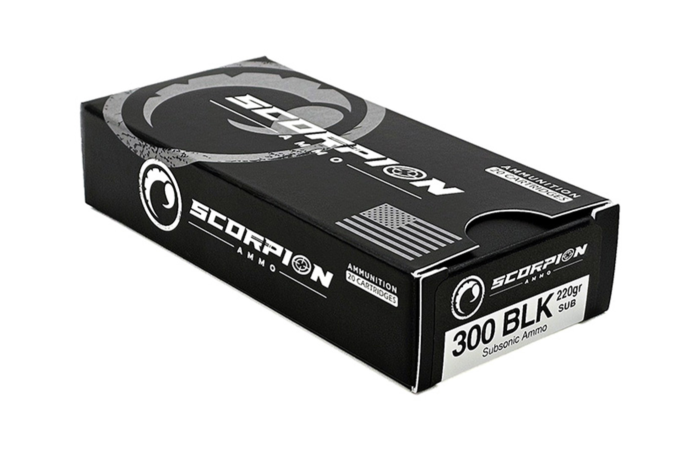 SCORPION 300 Blackout 220 gr Subsonic 20/Box