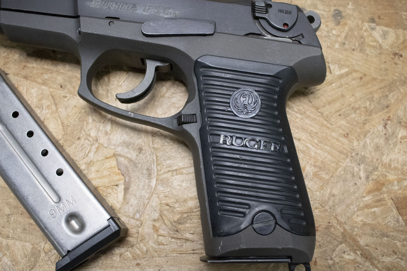RUGER P85 9mm Police Trade-In Pistol with Two Magazines