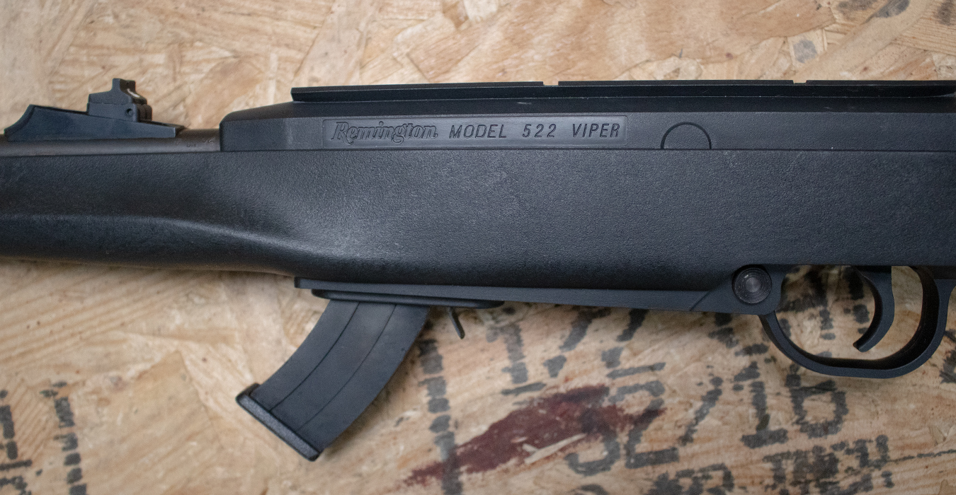 REMINGTON 522 Viper 22LR Police Trade-In Rifle with Polymer Receiver and Stock