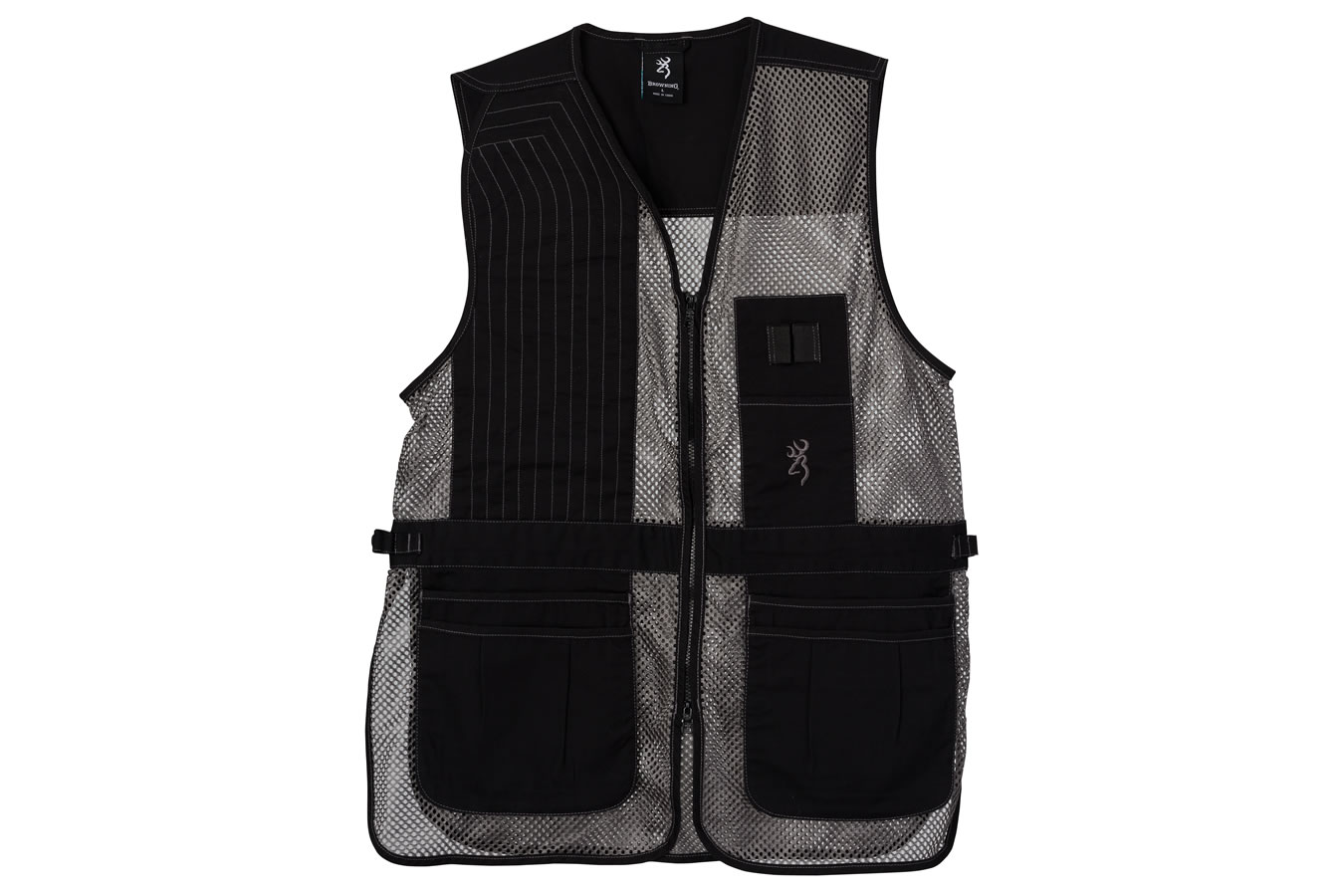 Browning Clothing Womens Trapper Creek Vest - Black/Gray