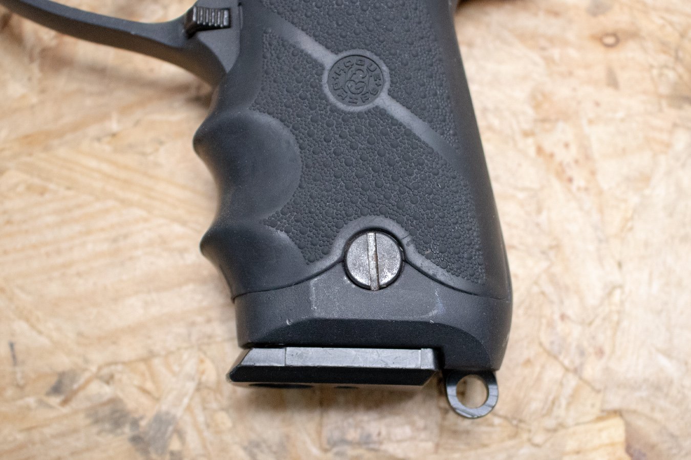 RUGER P89 9mm Police Trade-In Pistol with Hogue Grips