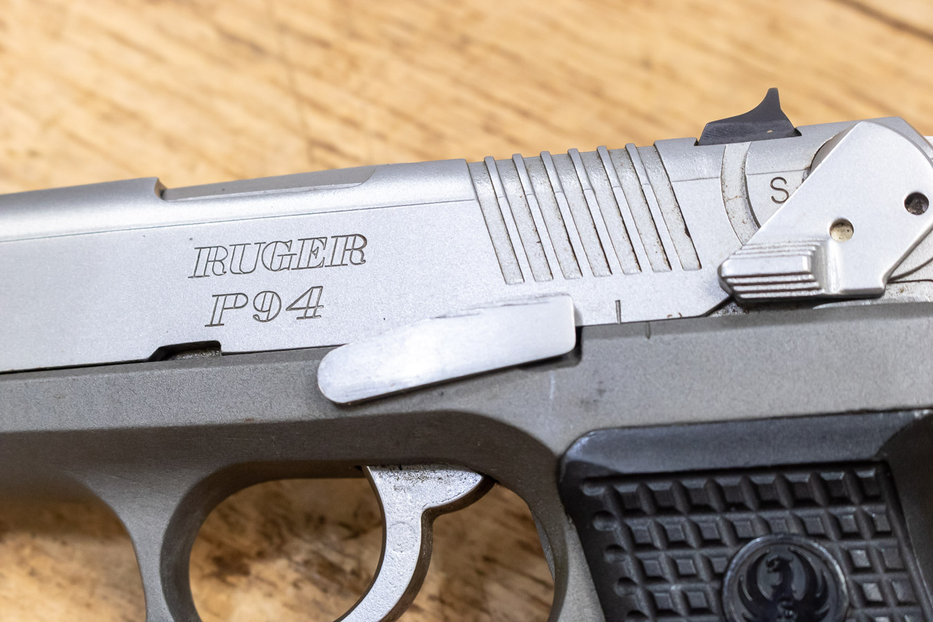 RUGER P94 9mm Used Stainless 15-Round Pistol