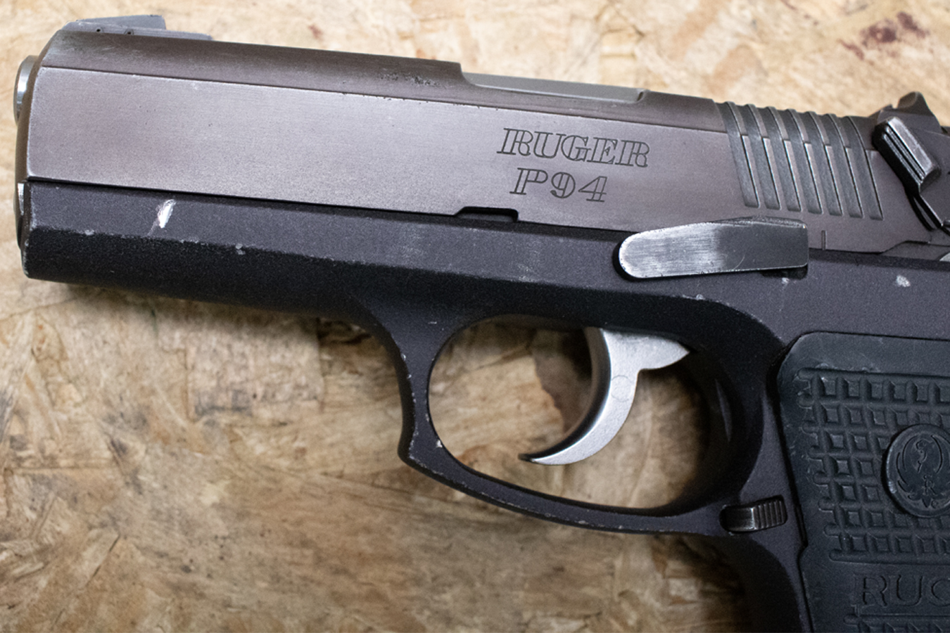 RUGER P94 9mm Semi-Auto Police Trade-In Pistol