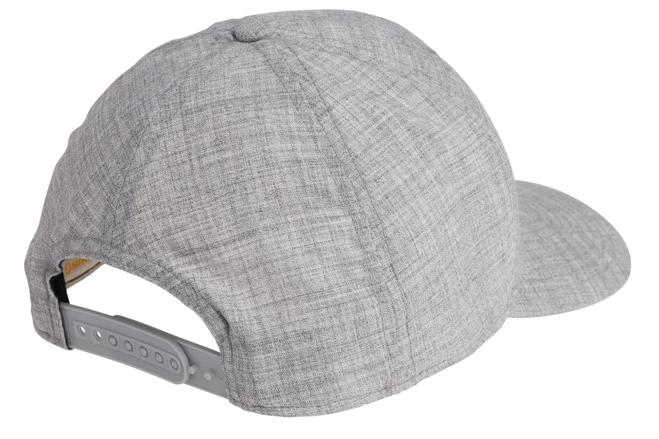 Browning Clothing Slug Solid Cap Gray with Leather-Look Buckmark Patch and Flexfit 110 Snap Closure