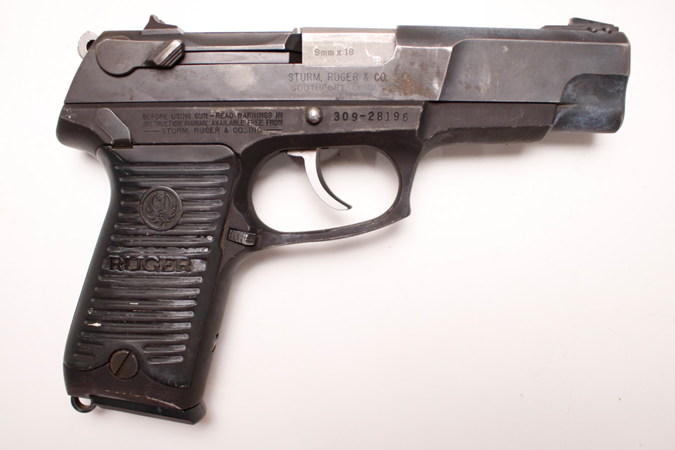 RUGER P89DC 9mm Police Trade-in Semi-Auto Pistol