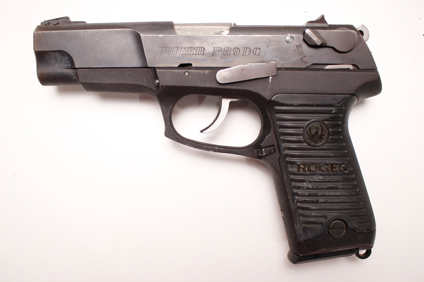 RUGER P89DC 9mm Police Trade-in Semi-Auto Pistol