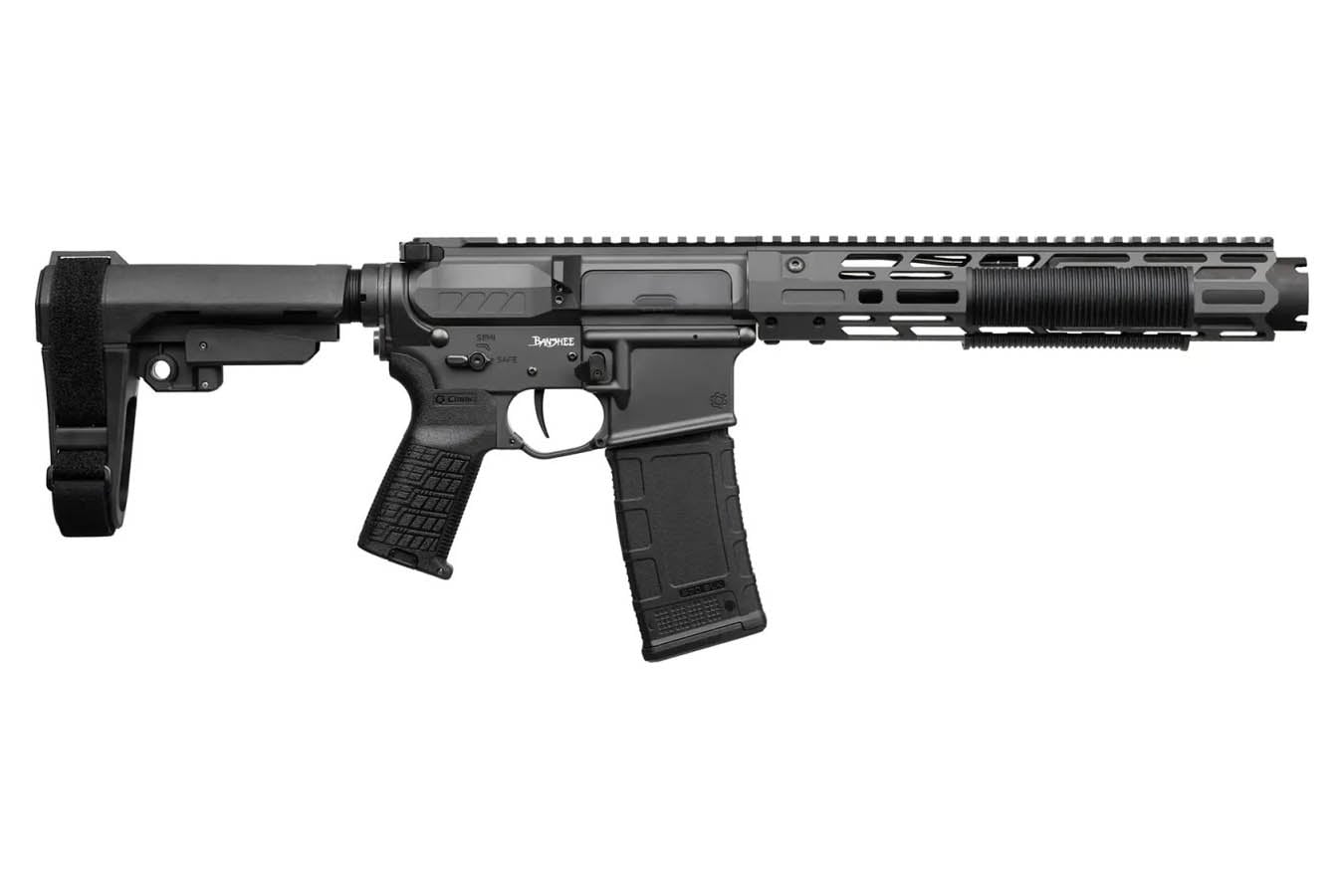CMMG ZEROED BANSHEE Mk4 300 Blackout AR Pistol with Tungsten Cerakote Finish (Unsuppressed)