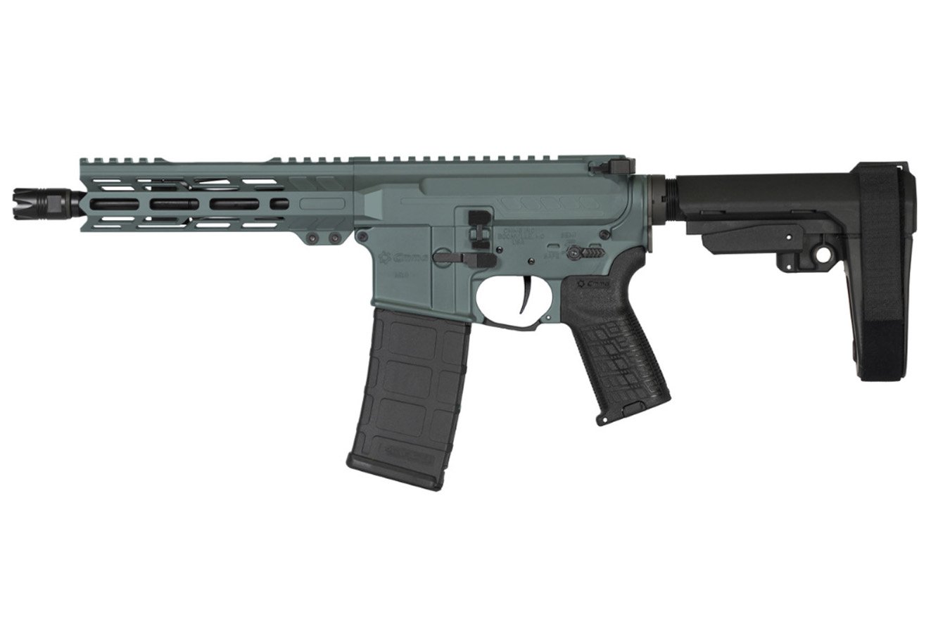 CMMG Banshee Mk4 300 Blackout AR Pistol with Charcoal Green Finish