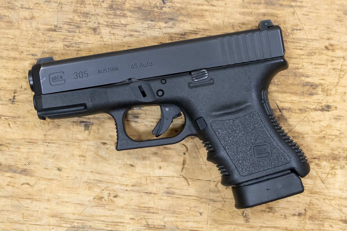 GLOCK 30S Gen3 45 Auto Police Trade-In Pistols (Fair Condition)