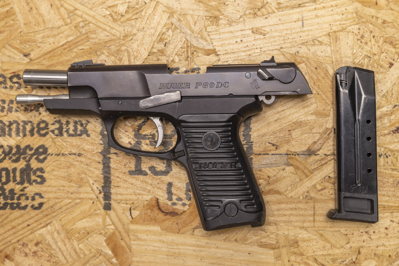 RUGER P89DC 9mm Police Trade-In Pistol