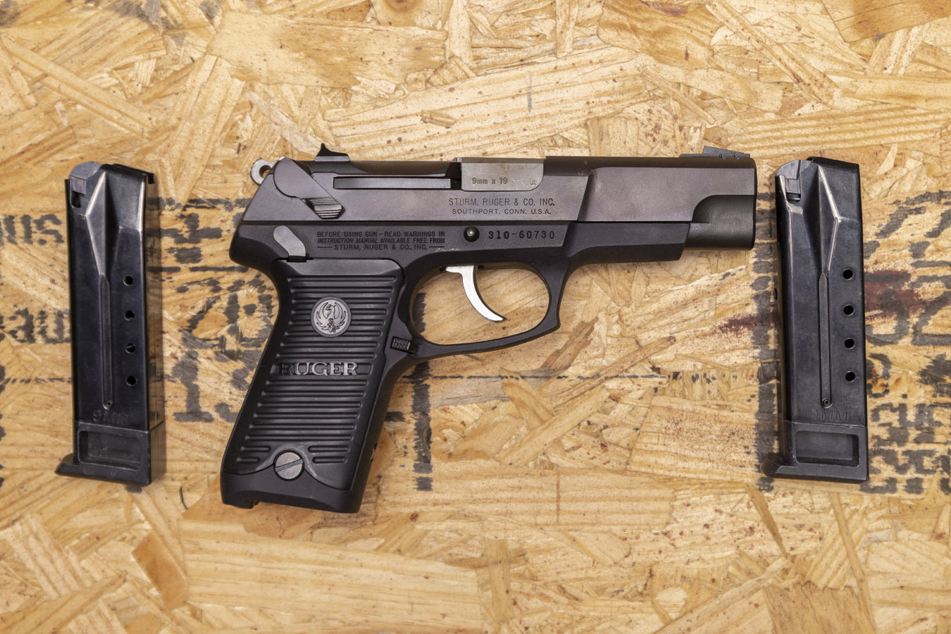 RUGER P89 9mm Police Trade-In Pistol with Original Box