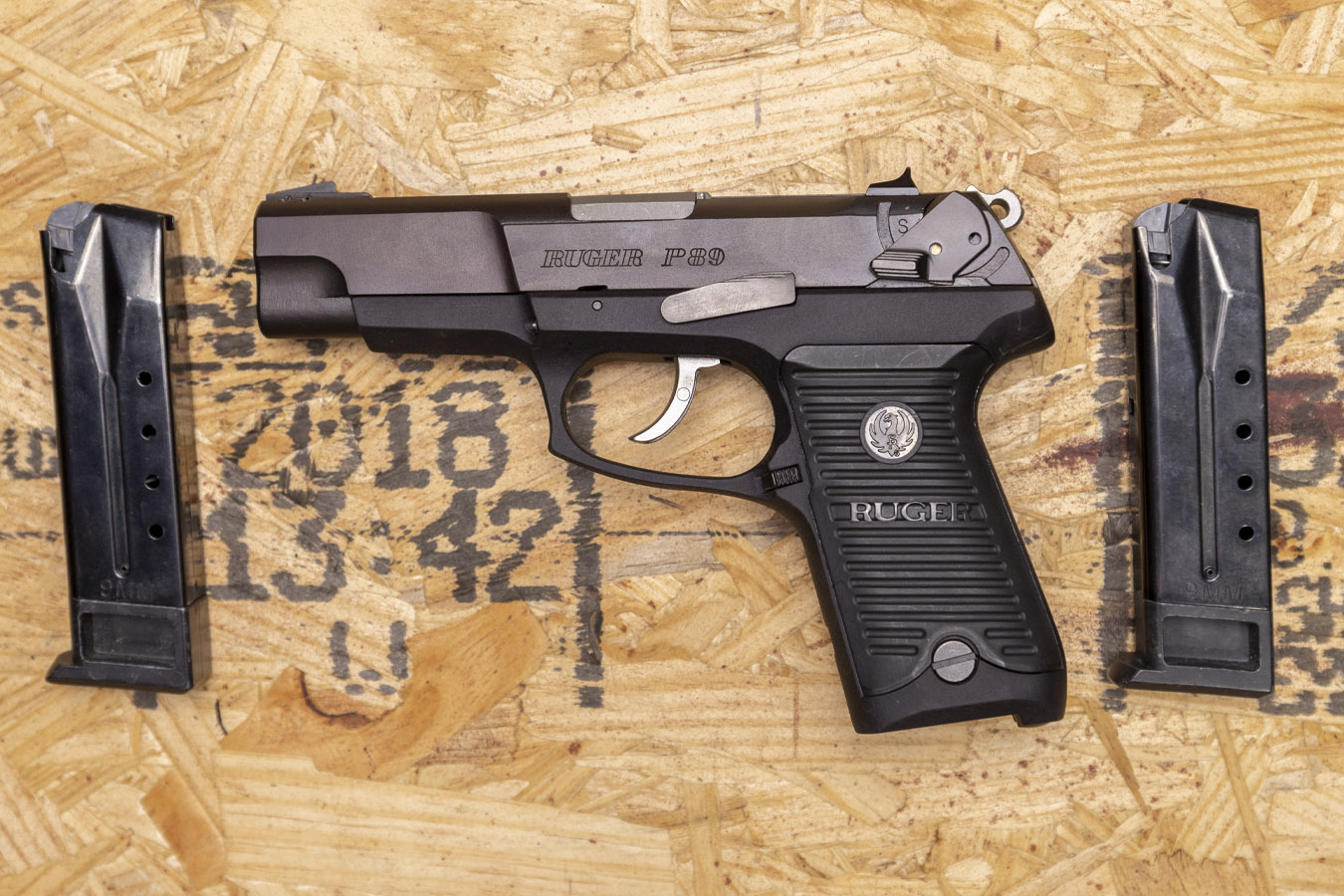RUGER P89 9mm Police Trade-In Pistol with Original Box