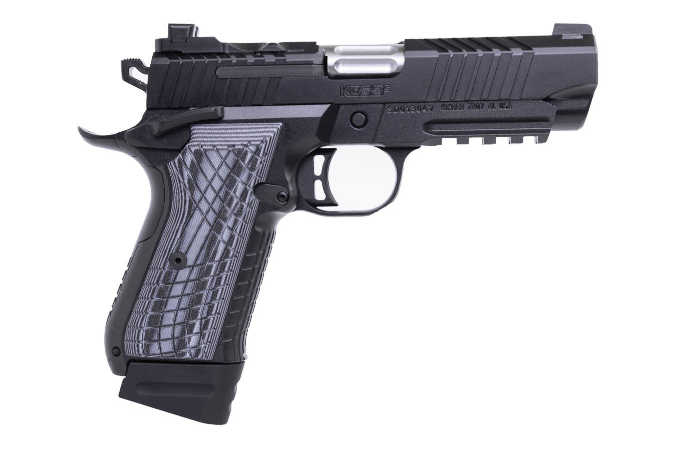 KIMBER KDS9c Rail 9mm Optic Ready SAO Pistol with Black Finish