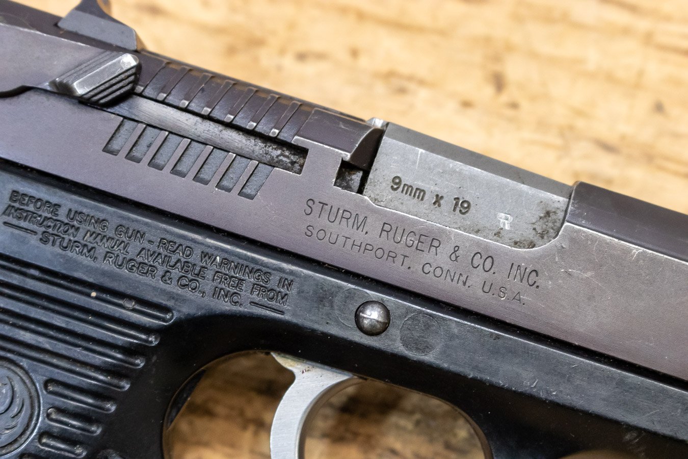RUGER P95DC 9mm Police Trade-in Pistol