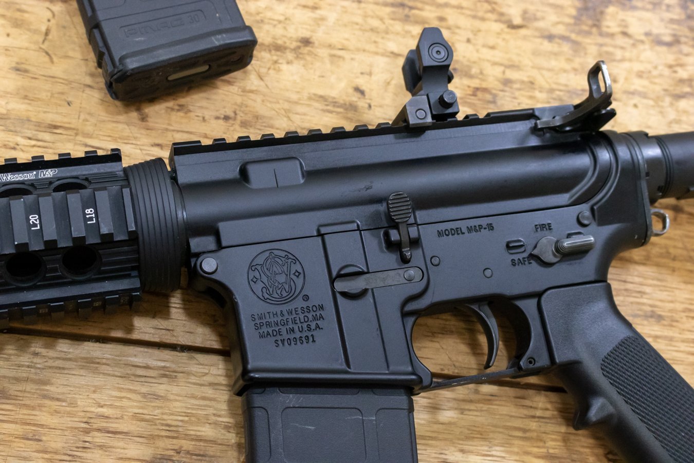 SMITH AND WESSON M&P15x 5.56mm NATO Police Trade-In Rifles (Very Good Condition)
