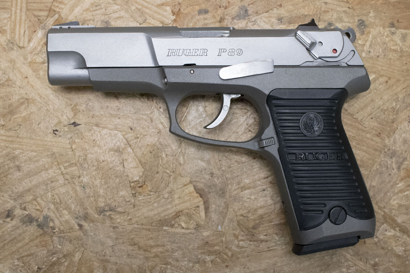 RUGER P89 9mm Police Trade-In Pistol with Two-Tone Finish