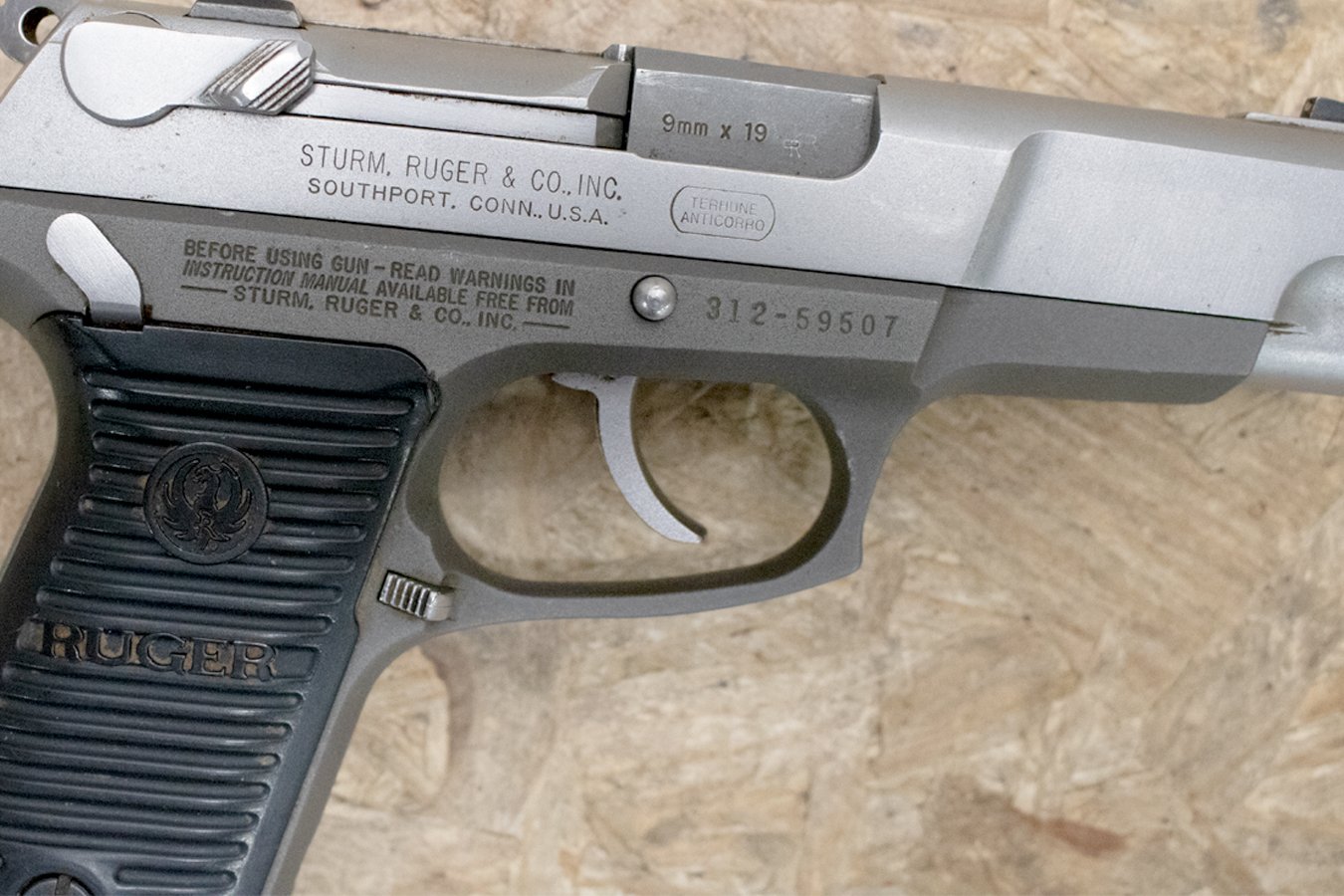 RUGER P89 9mm Police Trade-in Pistol
