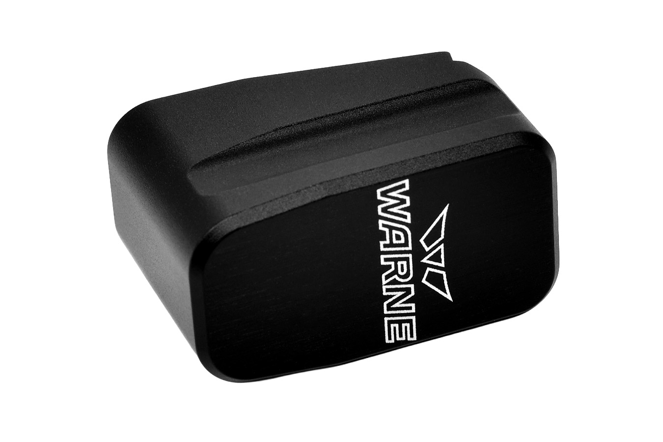 WARNE Magazine Extension for Glock Model 43X/48 - Black, 2-Pack