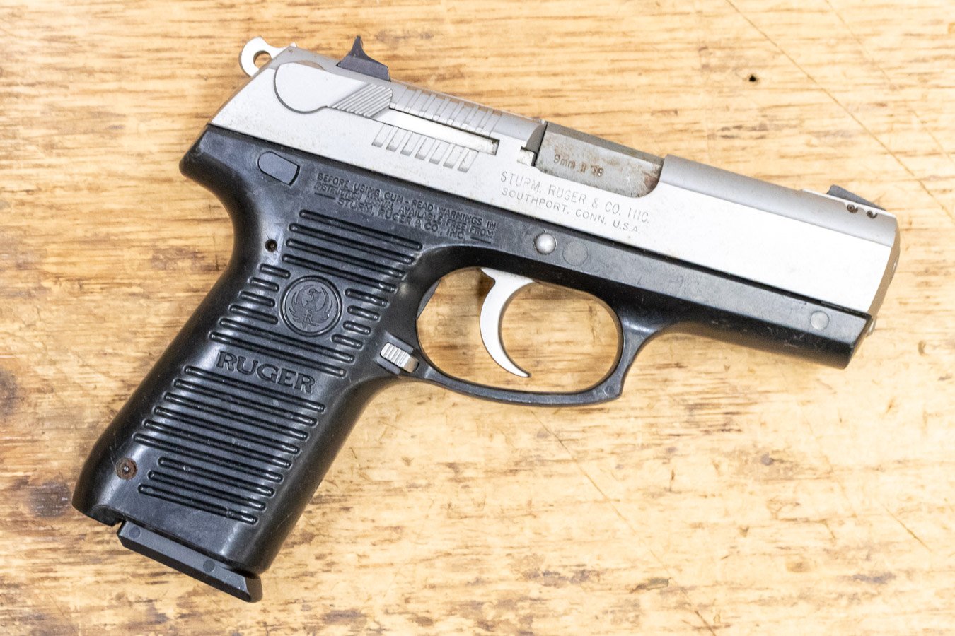 RUGER P95DC 9mm Police Trade-in Pistol