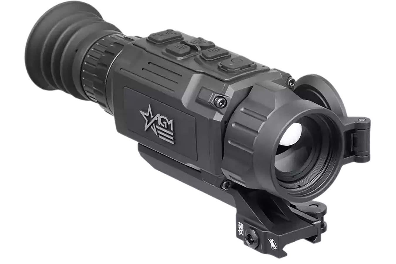 AGM GLOBAL VISION Rattler V2 35-640 Thermal Black 2-16x25mm Multi-Reticle Digital 1x/2x/4x/8x Zoon