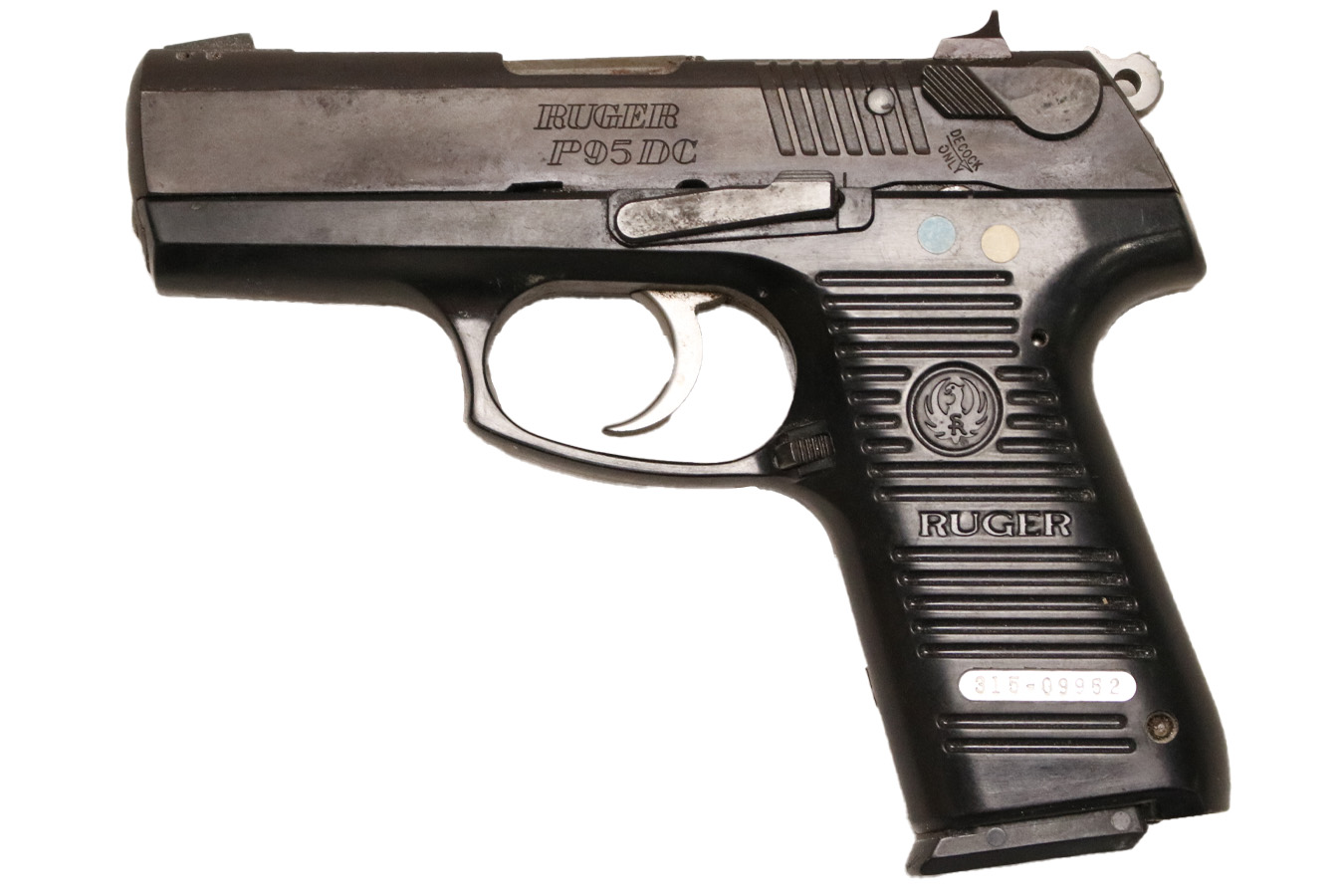 RUGER P95DC 9MM Police Trade-in Pistol