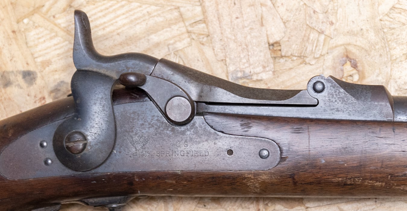 SPRINGFIELD 1873 Trapdoor 45/70 Government Police Trade-In Rifle
