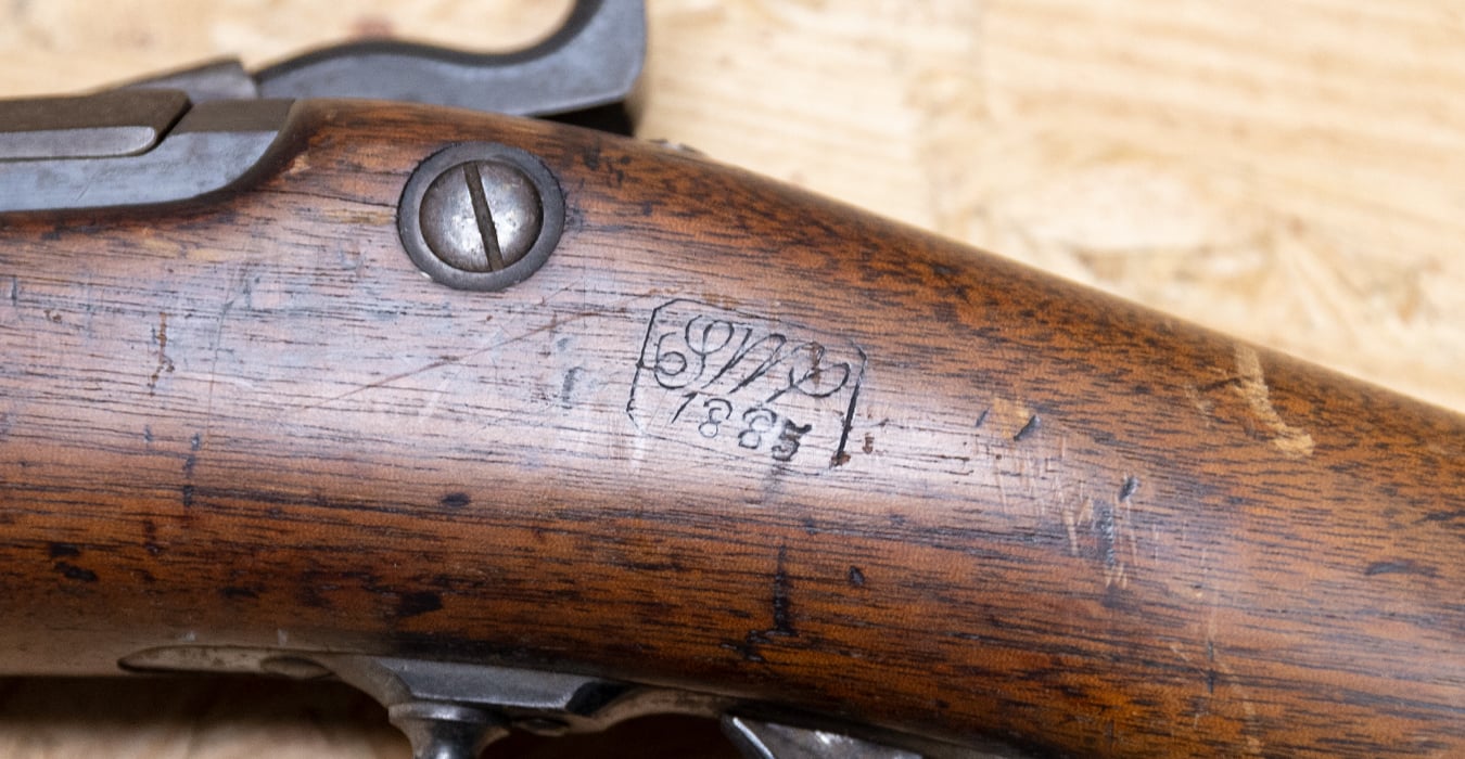 SPRINGFIELD 1873 Trapdoor 45/70 Government Police Trade-In Rifle