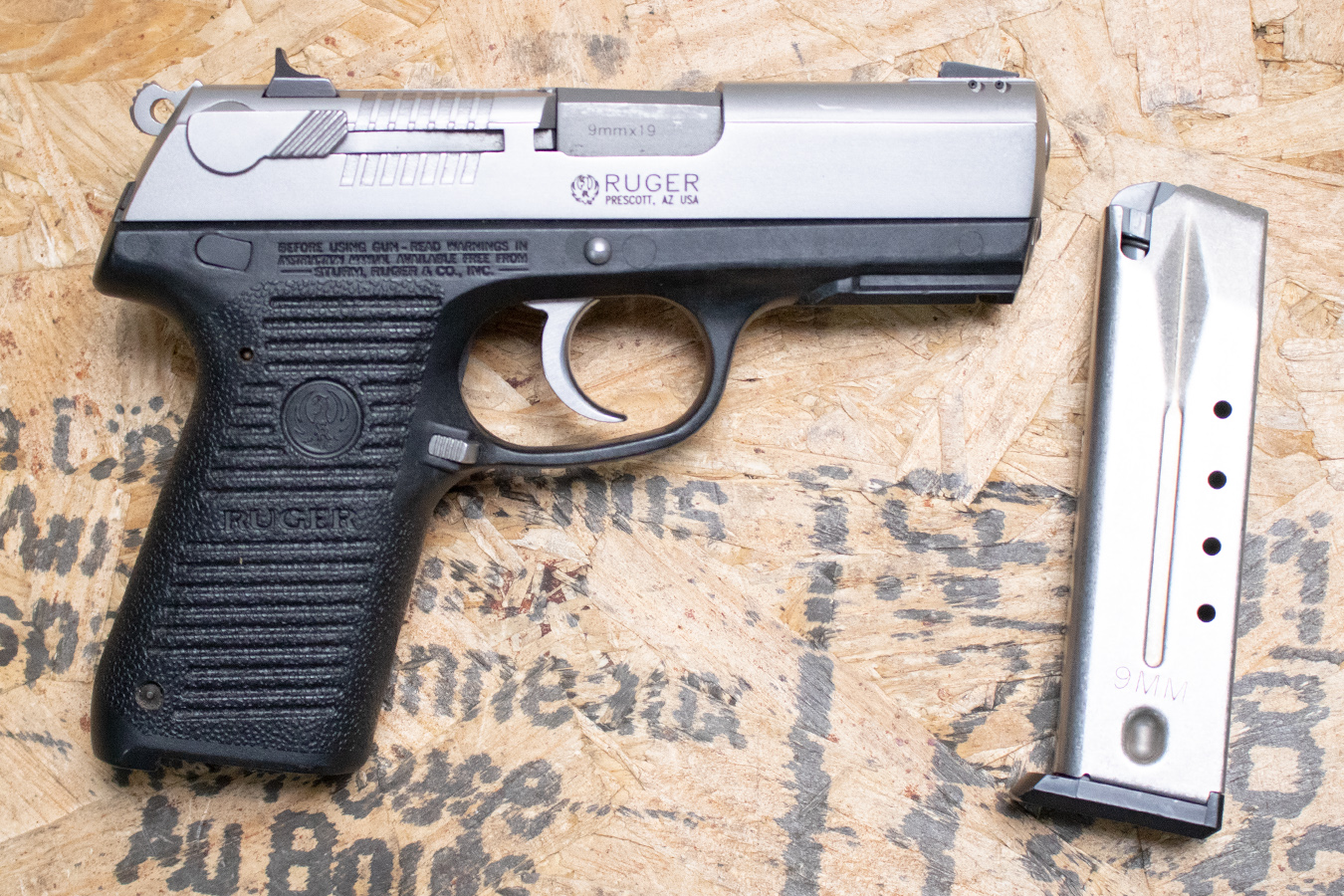 RUGER P95 9mm Police Trade-In Pistol with Manual Safety